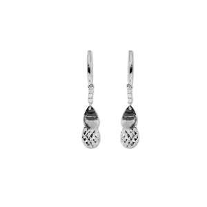   Sparkling Pear Shape Drop Dangling Earring Lab Created Gems Jewelry