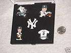 NY Yankees Derek Jeter Pin Set Bobble Head Jersey FREE