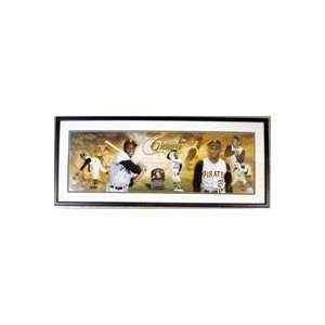 Roberto Clemente panoramic career highlights photo Pittsburgh Pirates 