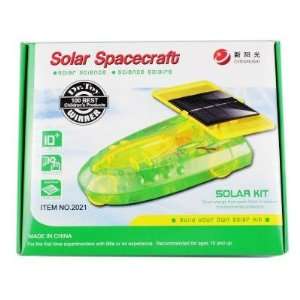    Solar Kit Toys Solar Powered Spacecraft   Green Toys & Games