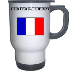  France   CHATEAU THIERRY White Stainless Steel Mug 