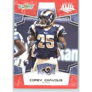  Donruss / Score Limited Edition Super Bowl XLIII # 299 Corey Chavous 