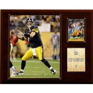  NFL Ben Roethlisberger Pittsburgh Steelers Player Plaque 