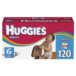 Huggies Snug & Dry Diapers Step 6   120 ct. Baby