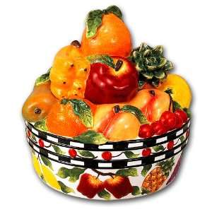 Ceramic Mix Fruit Table Top Center Piece 