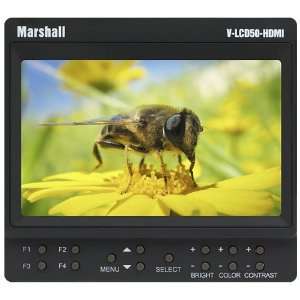Marshall V LCD50 HDMI 5 Inch Professional LCD Video Monitor With Canon 