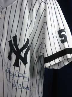 ROGER CLEMENS AUTOGRAPHED 1999 NY YANKEES WS JERSEY JERSEY TRISTAR COA 