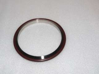 NEW VACUUM FITTING CENTERING RING WITH O RING STAINLESS STEEL ISO 100 