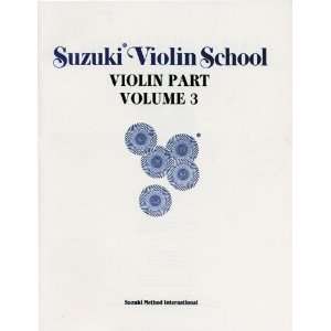  Suzuki Violin Bk Vol.3 Musical Instruments