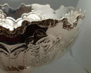 Huge Highly Ornate Champagne / Wine Cooler / Punch Bowl   Silver 