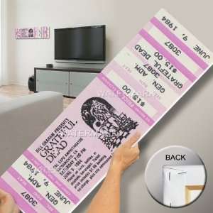   Grateful Dead® Mega Ticket   06/09/84 Sacramento, CA