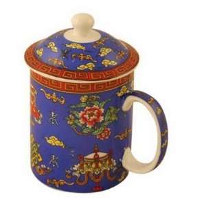 Chinese Porcelain Tea / Coffee Cup (Small)   POR104D  