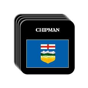  Alberta   CHIPMAN Set of 4 Mini Mousepad Coasters 
