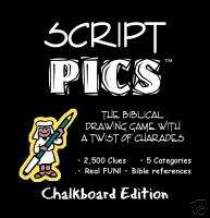 ScriptPICS(R) Biblical Drawing Game Charades NEW  