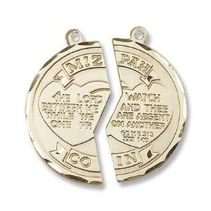  14K Gold Miz Pah Medal Jewelry