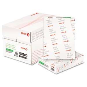 Xerox 100% Recycled Bond Paper, 92 Brightness, 20lb, 8 1/2 x 11, White 