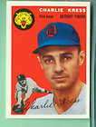 1994 1954 TOPPS ARCHIVES #219 CHARLIE KRESS TIGERS C