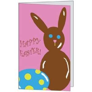 Easter Bunny Chocolate Child Boy Girl Son Daughter Greetiing Card (5x7 