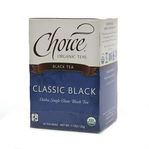 Choice Organic Teas Ft Black Organic Tea Grocery & Gourmet Food