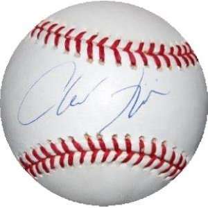  Chone Figgins Autographed Baseball