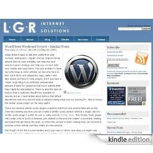    LGR Internet Solutions Kindle Store LGR Internet Solutions