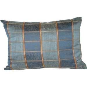  Morocco Blue Chrd Rect Pillow 22x15