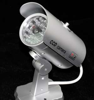   IR Wall Silver CCTV Security Camera DC Surveillance LED 25  