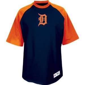    Detroit Tigers Navy Career Slam Raglan Shirt