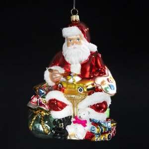  Toy Maker Santa Claus Polonaise Christmas Ornament 6.5 