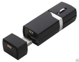 SMK USB Wireless ULTRA Mini Mouse w/ Travel Pouch NEW  