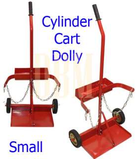 Small Cylinder Cart Dolly Welding Mig Oxy Oxygen Acetylene Cart Free 