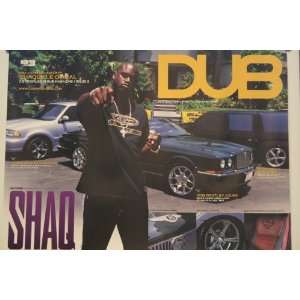  Shaq Shaquille Oneal Dub Magazine Promo Poster