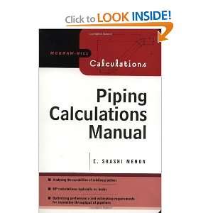   Manual (McGraw Hill Calculations) [Paperback] Shashi Menon Books
