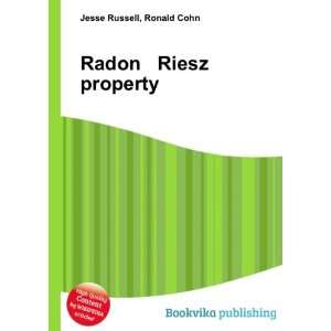  Radon Riesz property Ronald Cohn Jesse Russell Books