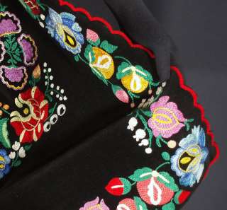 Complete Slovak Folk Costume [Detva] embroidery blouse apron skirt 