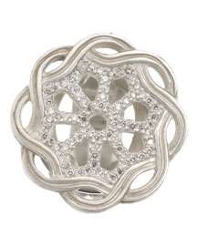 Slane & Slane Fenestra Sterling Silver Diamond Ring