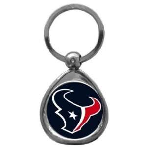  Set of 2 Houston Texans High Polish Chrome Key Tag   NFL 