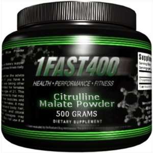  1Fast400 Citrulline Malate Powder, 500 Grams Health 