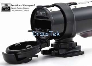 Poseidon HT10   Waterproof 720P HD Sports Action Video Camera with 