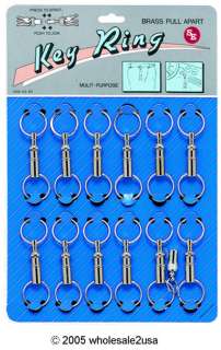 12 Locksmith PROFESSIONAL quality Detachable Keychains  