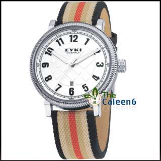 Luxury Quartz Women S/Steel Case Wrist Watch Eyki Box  