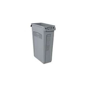 Slim Jim® Rectangular Waste Containers with Venting Channels  