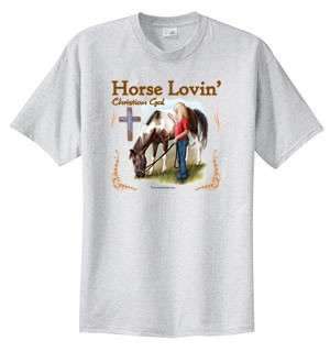 Horse Lovin Christian Gal Cowgirl T Shirt S  6x  