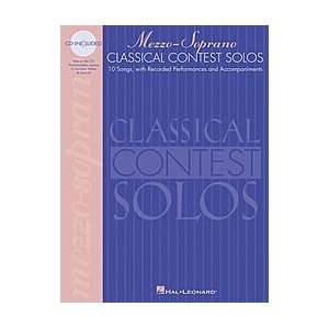   Classical Contest Solos   Mezzo Soprano   Book/CD Musical Instruments