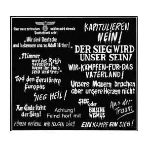  Verlinden 1/35 German WWII Wall Slogans 
