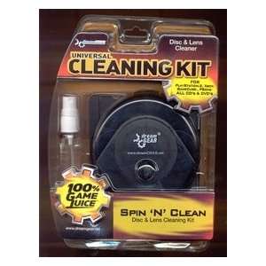    Dreamgear Spin N Clean Disk And Cleaning Kit