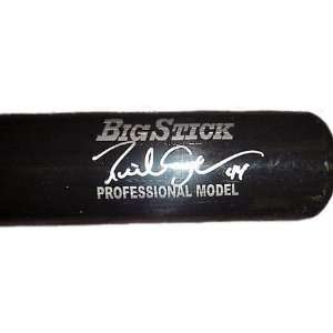  Richie Sexson Autographed Black Bat