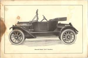MAXWELL Model 35 4 Touring & Roadster Parts Price List  