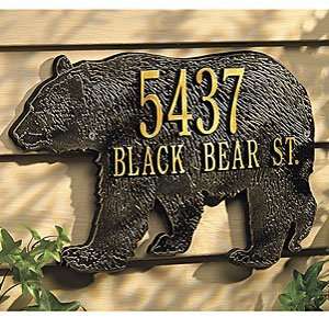  Northstyle Personalized Bear Plaque