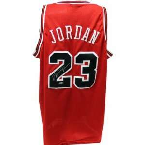  Michael Jordan Autographed Red Bulls Jersey Sports 